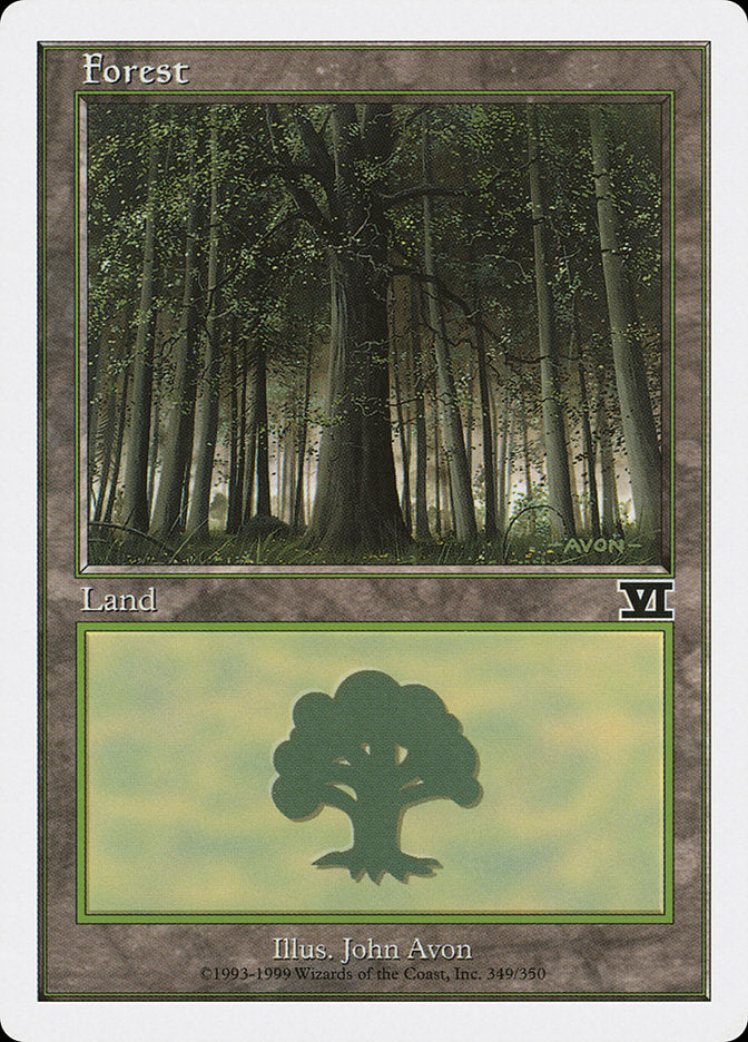 Forest (349) [Classic Sixth Edition] | Gear Gaming Fayetteville