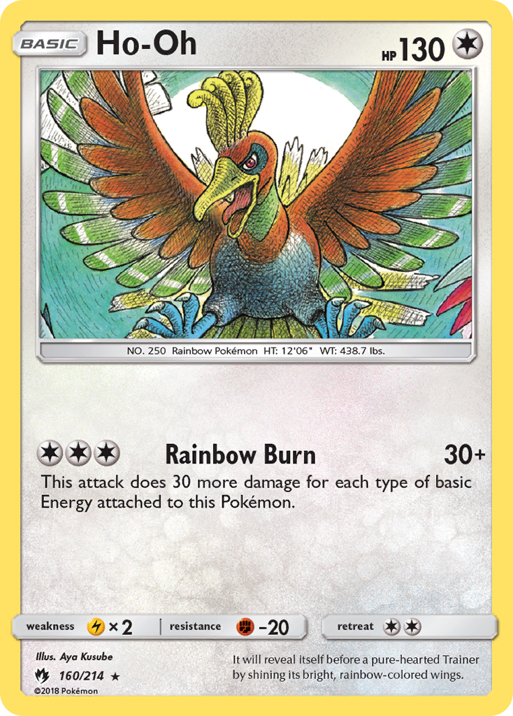 Ho-Oh (160/214) [Sun & Moon: Lost Thunder] | Gear Gaming Fayetteville