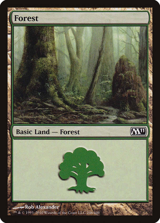 Forest (246) [Magic 2011] | Gear Gaming Fayetteville