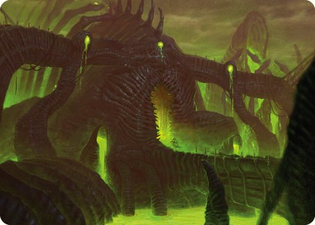 The Dross Pits Art Card [Phyrexia: All Will Be One Art Series] | Gear Gaming Fayetteville