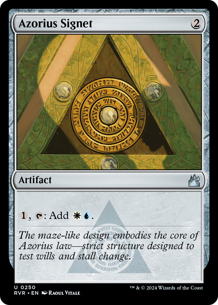 Azorius Signet [Ravnica Remastered] | Gear Gaming Fayetteville