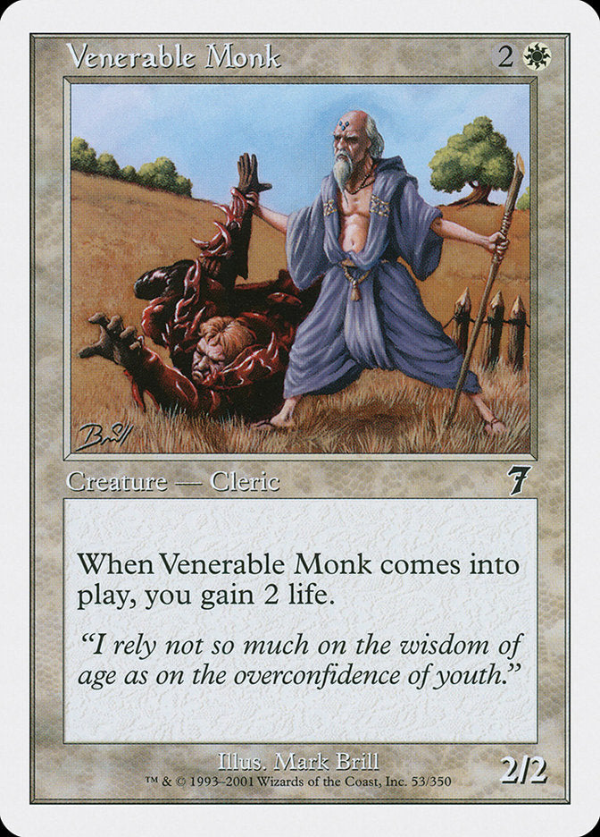 Venerable Monk [Seventh Edition] | Gear Gaming Fayetteville