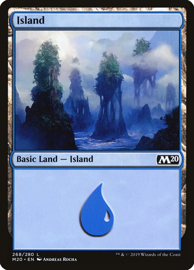 Island (268) [Core Set 2020] | Gear Gaming Fayetteville