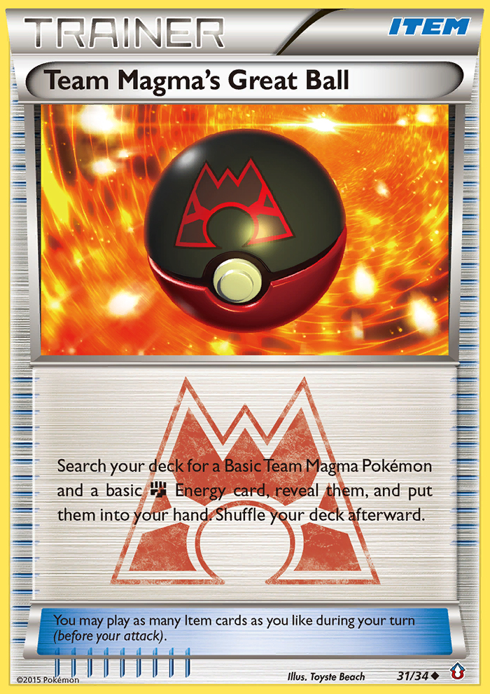 Team Magma's Great Ball (31/34) [XY: Double Crisis] | Gear Gaming Fayetteville