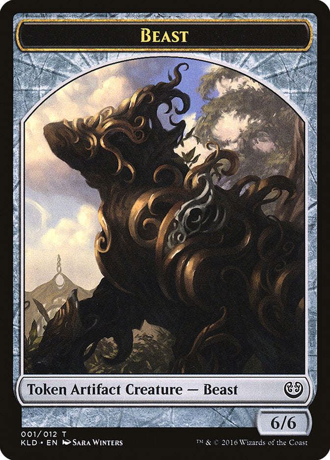 Beast Token [Kaladesh Tokens] | Gear Gaming Fayetteville