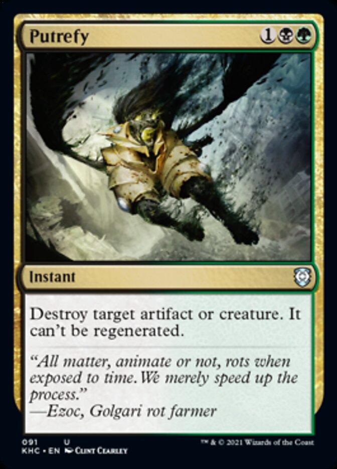 Putrefy [Kaldheim Commander] | Gear Gaming Fayetteville