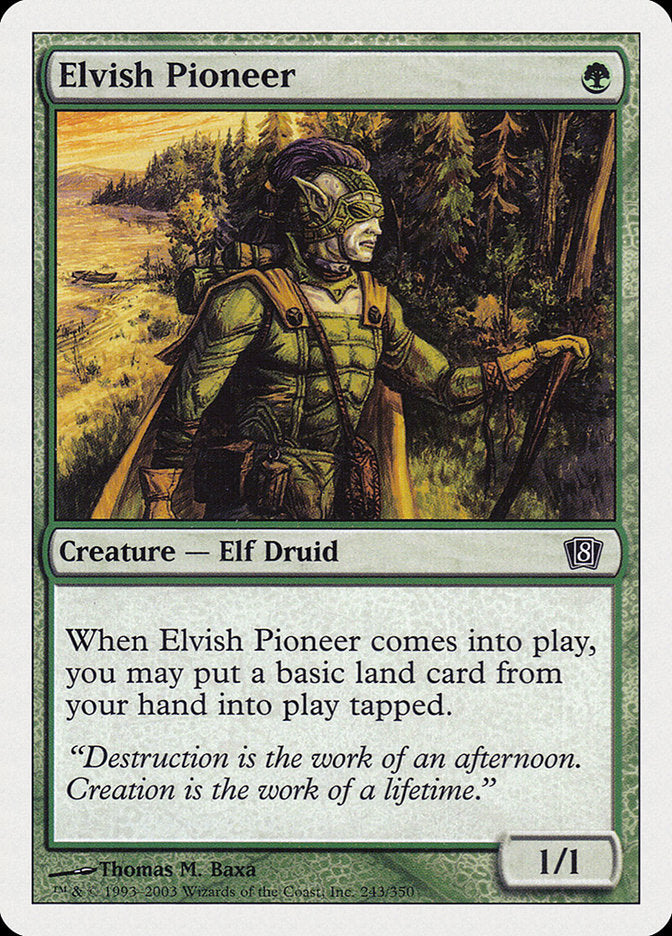 Elvish Pioneer [Eighth Edition] | Gear Gaming Fayetteville