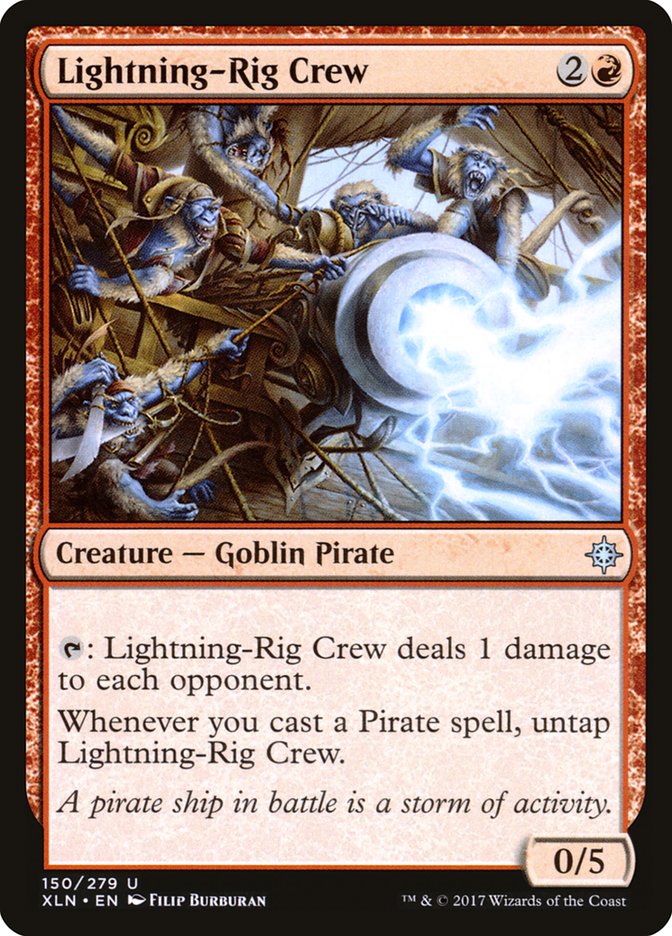 Lightning-Rig Crew [Ixalan] | Gear Gaming Fayetteville