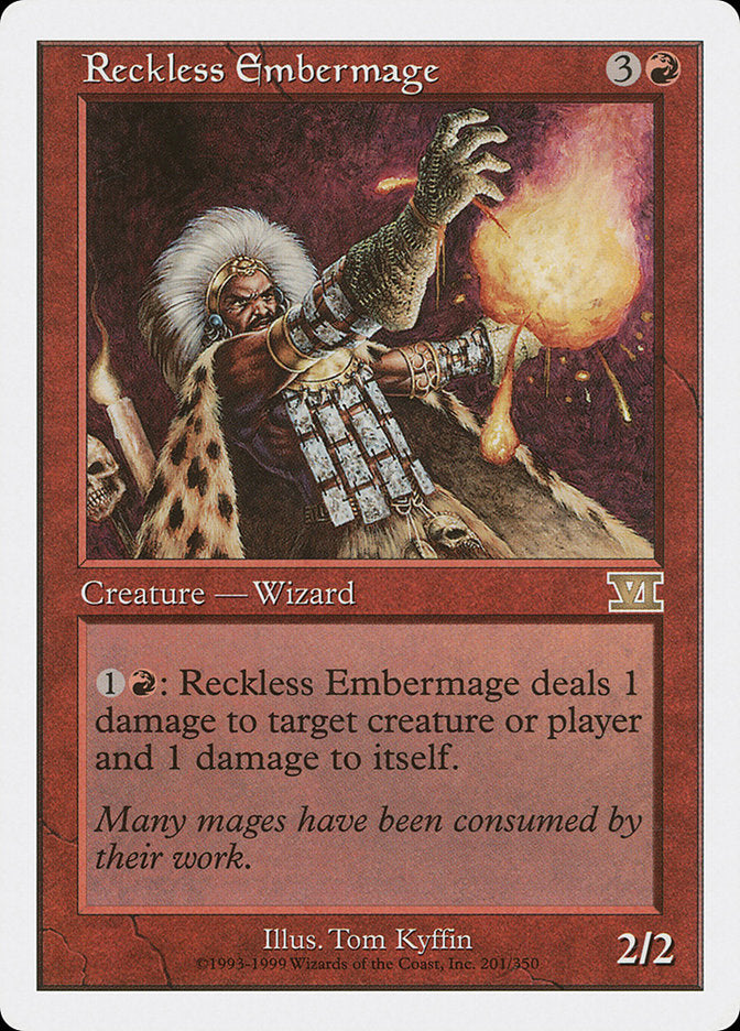 Reckless Embermage [Classic Sixth Edition] | Gear Gaming Fayetteville