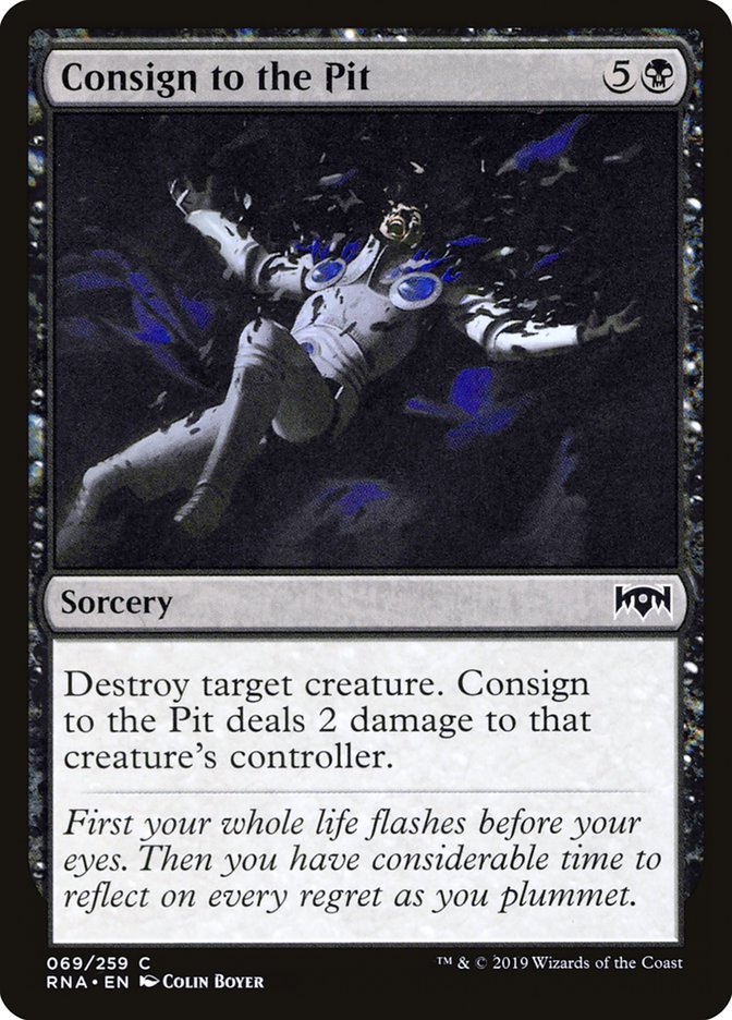 Consign to the Pit [Ravnica Allegiance] | Gear Gaming Fayetteville