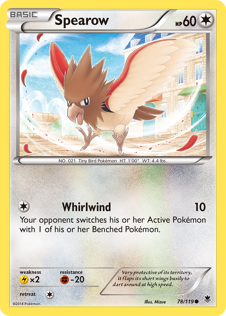 Spearow (78/119) [XY: Phantom Forces] | Gear Gaming Fayetteville