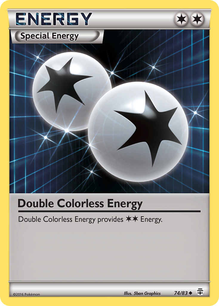 Double Colorless Energy (74/83) [XY: Generations] | Gear Gaming Fayetteville