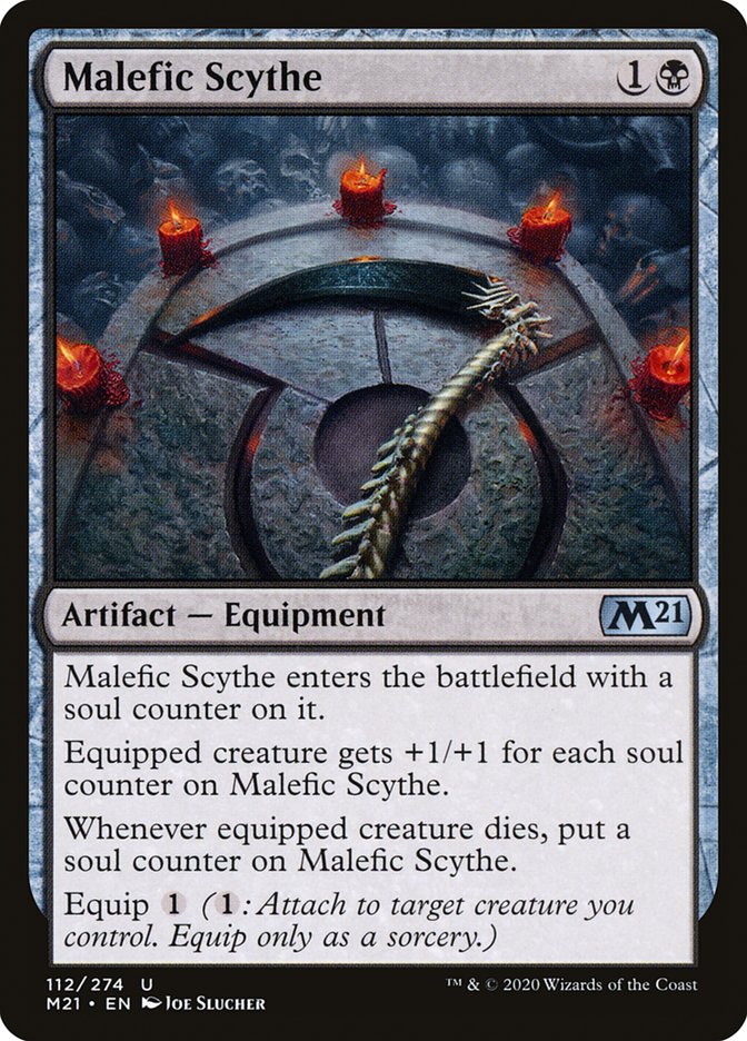 Malefic Scythe [Core Set 2021] | Gear Gaming Fayetteville