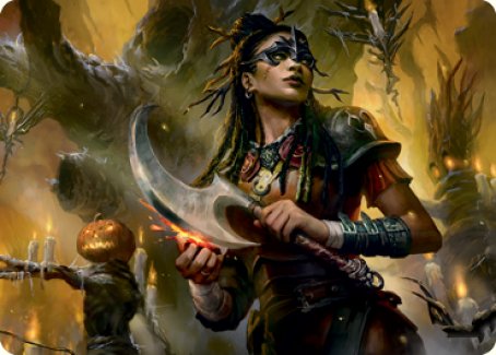 Harvesttide Sentry Art Card [Innistrad: Midnight Hunt Art Series] | Gear Gaming Fayetteville