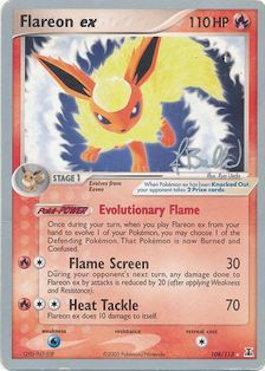 Flareon ex (108/113) (Eeveelutions - Jimmy Ballard) [World Championships 2006] | Gear Gaming Fayetteville