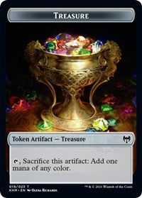 Treasure // Replicated Ring Double-Sided Token [Kaldheim Tokens] | Gear Gaming Fayetteville