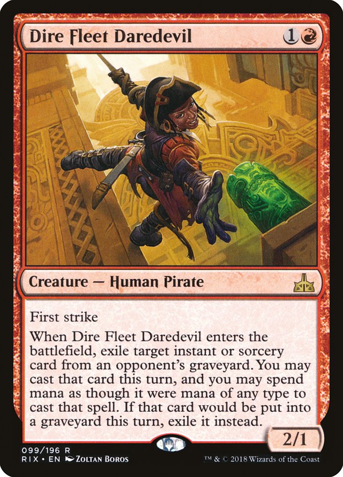 Dire Fleet Daredevil [Rivals of Ixalan] | Gear Gaming Fayetteville