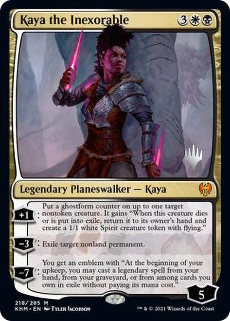 Kaya the Inexorable (Promo Pack) [Kaldheim Promos] | Gear Gaming Fayetteville