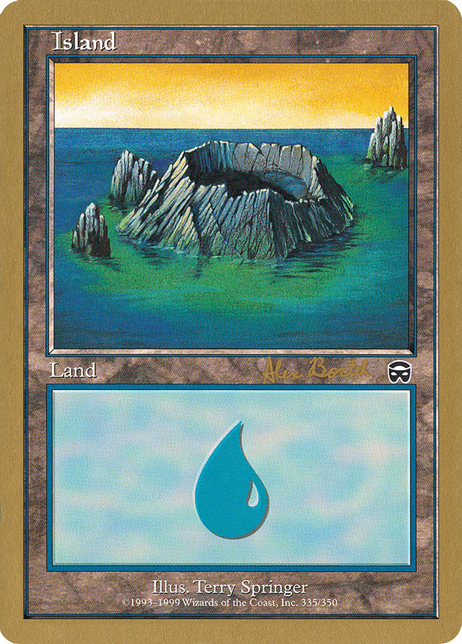 Island (ab335) (Alex Borteh) [World Championship Decks 2001] | Gear Gaming Fayetteville