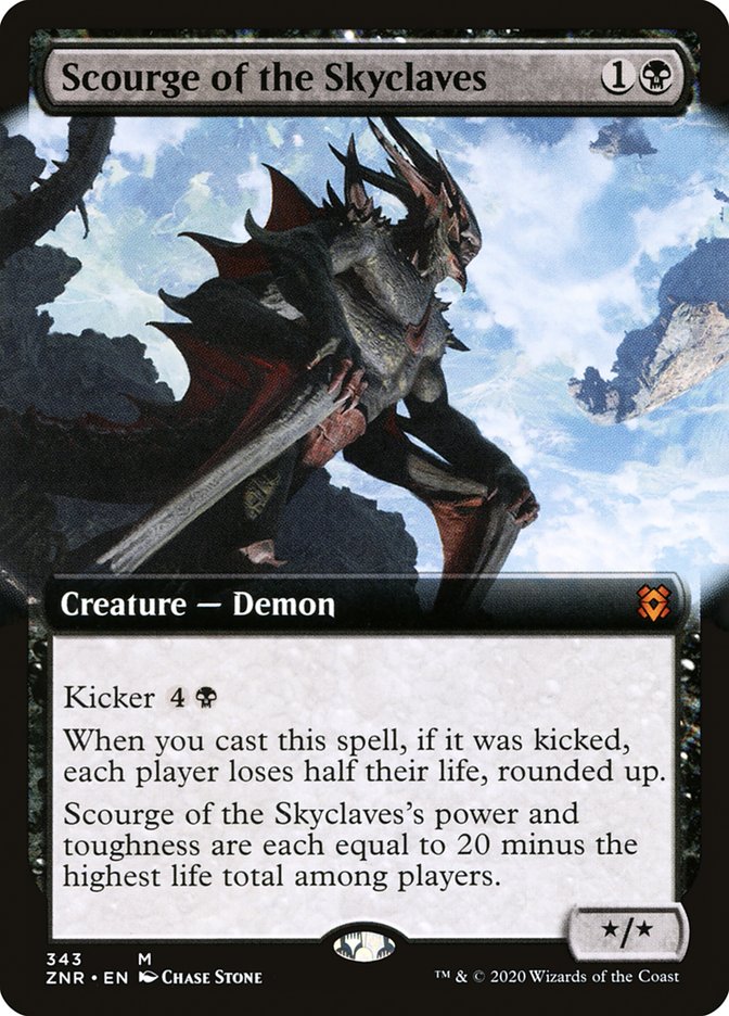 Scourge of the Skyclaves (Extended Art) [Zendikar Rising] | Gear Gaming Fayetteville