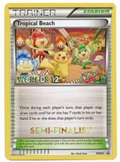 Tropical Beach (BW50) (Semi Finalist) [Black & White: Black Star Promos] | Gear Gaming Fayetteville