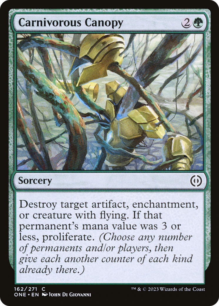 Carnivorous Canopy [Phyrexia: All Will Be One] | Gear Gaming Fayetteville