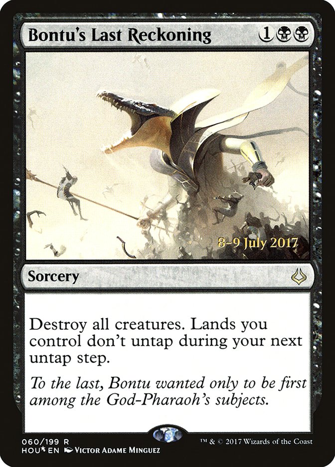 Bontu's Last Reckoning [Hour of Devastation Prerelease Promos] | Gear Gaming Fayetteville