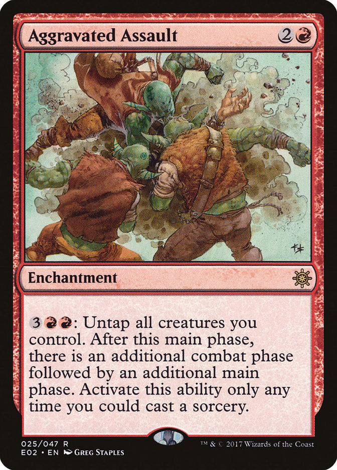 Aggravated Assault [Explorers of Ixalan] | Gear Gaming Fayetteville