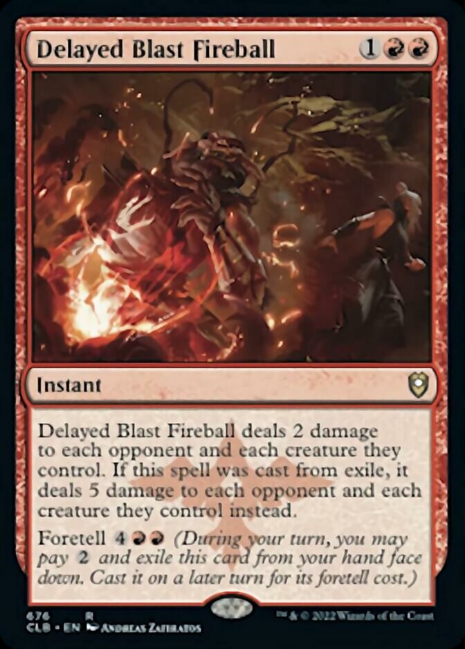 Delayed Blast Fireball [Commander Legends: Battle for Baldur's Gate] | Gear Gaming Fayetteville