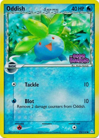 Oddish (73/110) (Delta Species) (Stamped) [EX: Holon Phantoms] | Gear Gaming Fayetteville