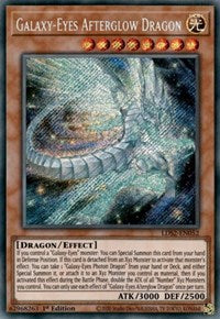 Galaxy-Eyes Afterglow Dragon [LDS2-EN052] Secret Rare | Gear Gaming Fayetteville