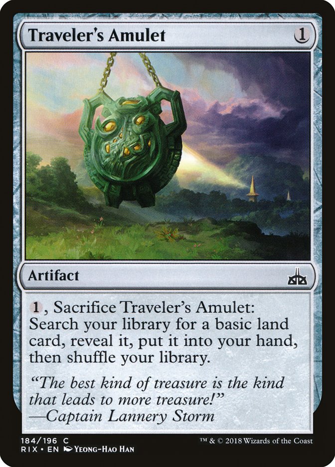 Traveler's Amulet [Rivals of Ixalan] | Gear Gaming Fayetteville