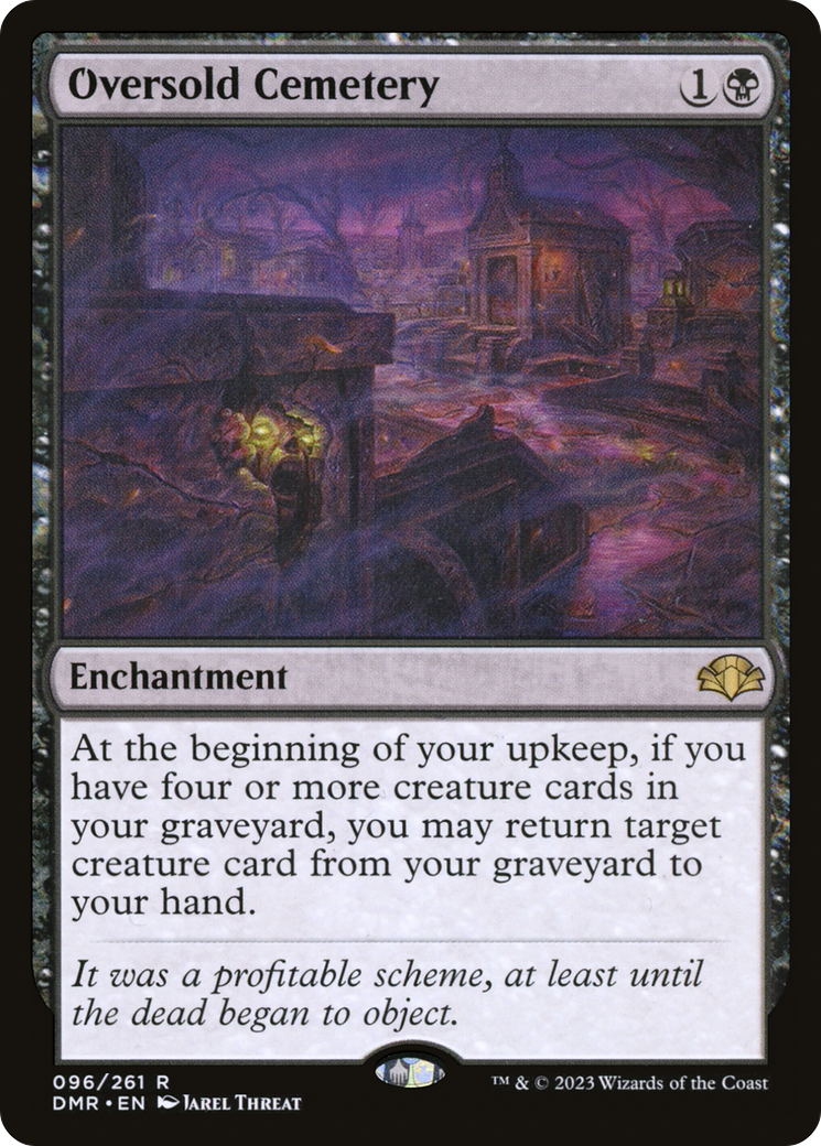 Oversold Cemetery [Dominaria Remastered] | Gear Gaming Fayetteville