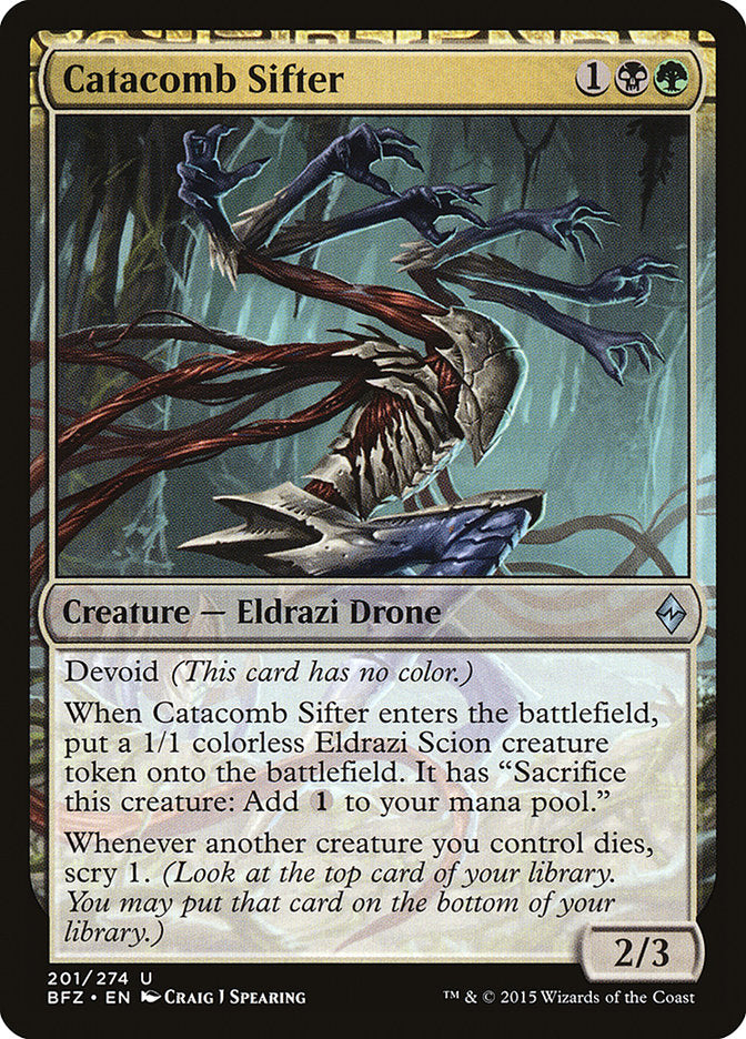 Catacomb Sifter [Battle for Zendikar] | Gear Gaming Fayetteville