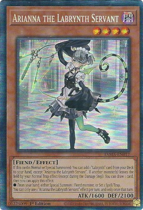 Arianna the Labrynth Servant [TAMA-EN017] Collector's Rare | Gear Gaming Fayetteville