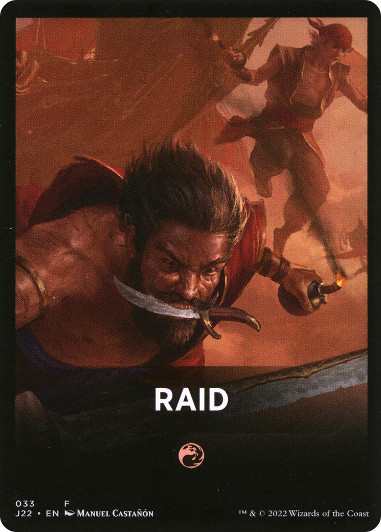 Raid Theme Card [Jumpstart 2022 Front Cards] | Gear Gaming Fayetteville