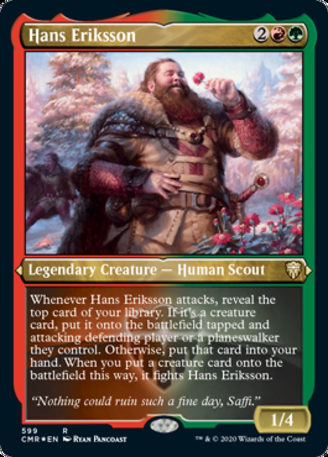 Hans Eriksson (Etched) [Commander Legends] | Gear Gaming Fayetteville