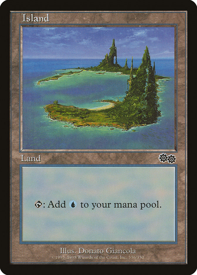 Island (336) [Urza's Saga] | Gear Gaming Fayetteville