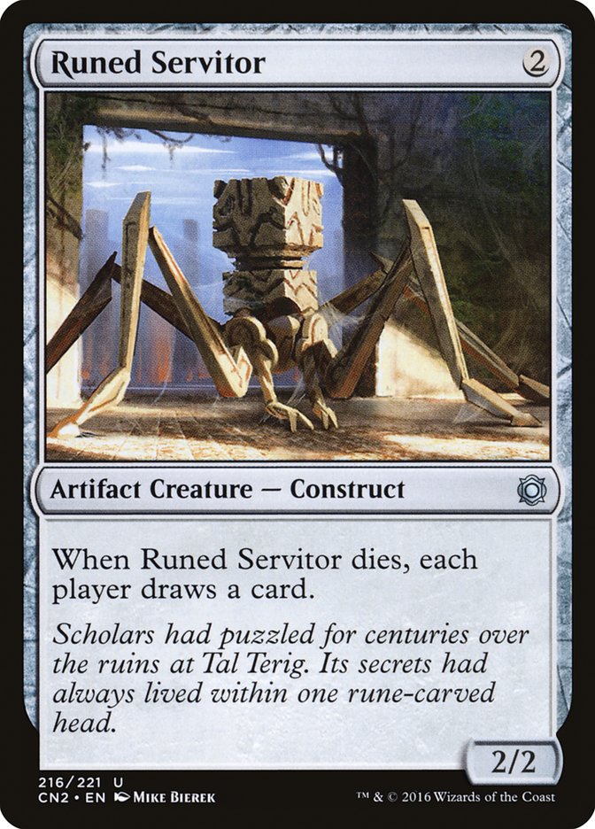 Runed Servitor [Conspiracy: Take the Crown] | Gear Gaming Fayetteville