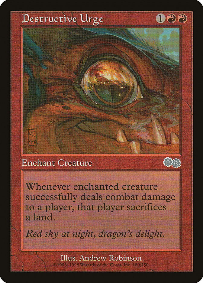 Destructive Urge [Urza's Saga] | Gear Gaming Fayetteville