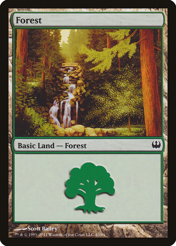 Forest (43) [Duel Decks: Knights vs. Dragons] | Gear Gaming Fayetteville