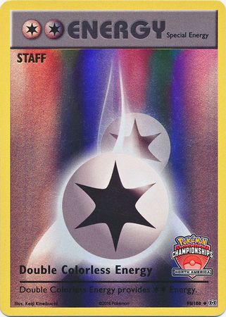 Double Colorless Energy (90/108) (NA Championship Promo Staff) [XY: Evolutions] | Gear Gaming Fayetteville