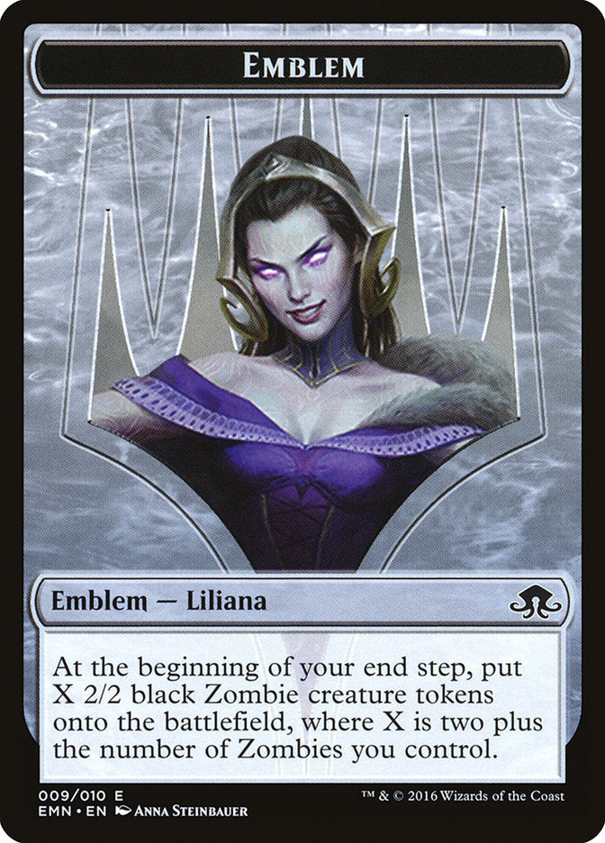 Liliana, the Last Hope Emblem [Eldritch Moon Tokens] | Gear Gaming Fayetteville