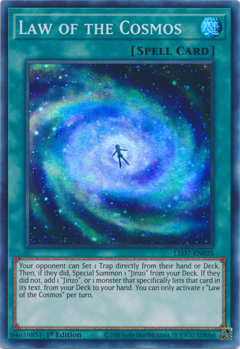 Law of the Cosmos [LED7-EN035] Super Rare | Gear Gaming Fayetteville