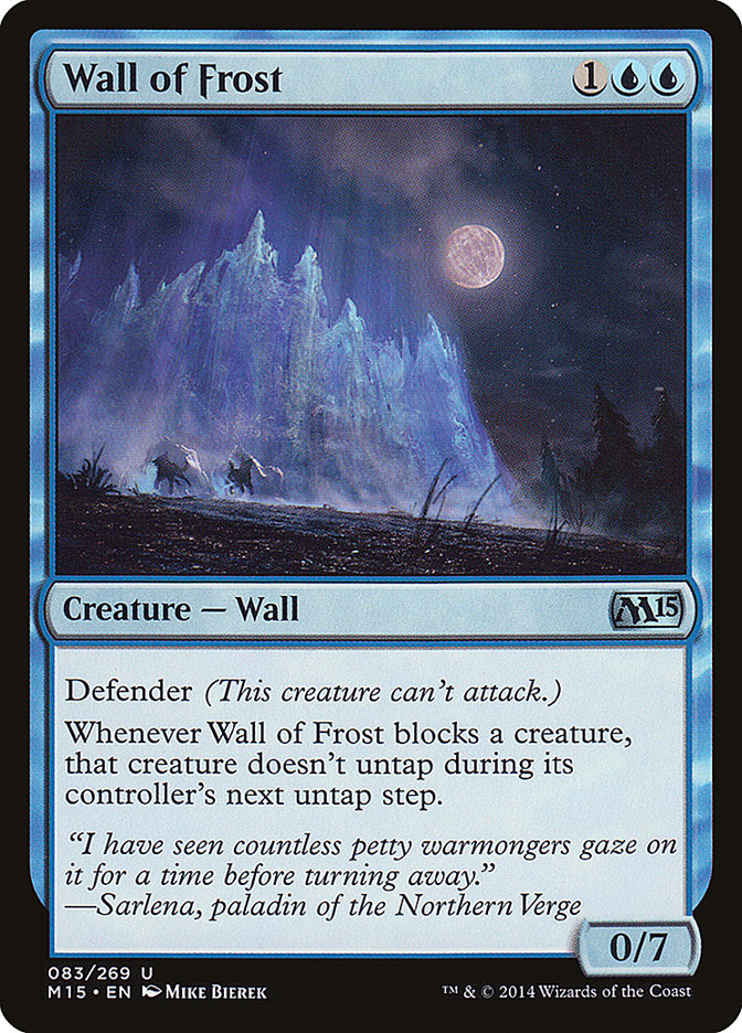 Wall of Frost [Magic 2015] | Gear Gaming Fayetteville