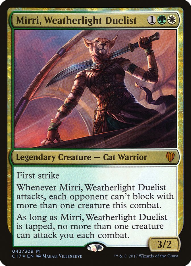 Mirri, Weatherlight Duelist [Commander 2017] | Gear Gaming Fayetteville
