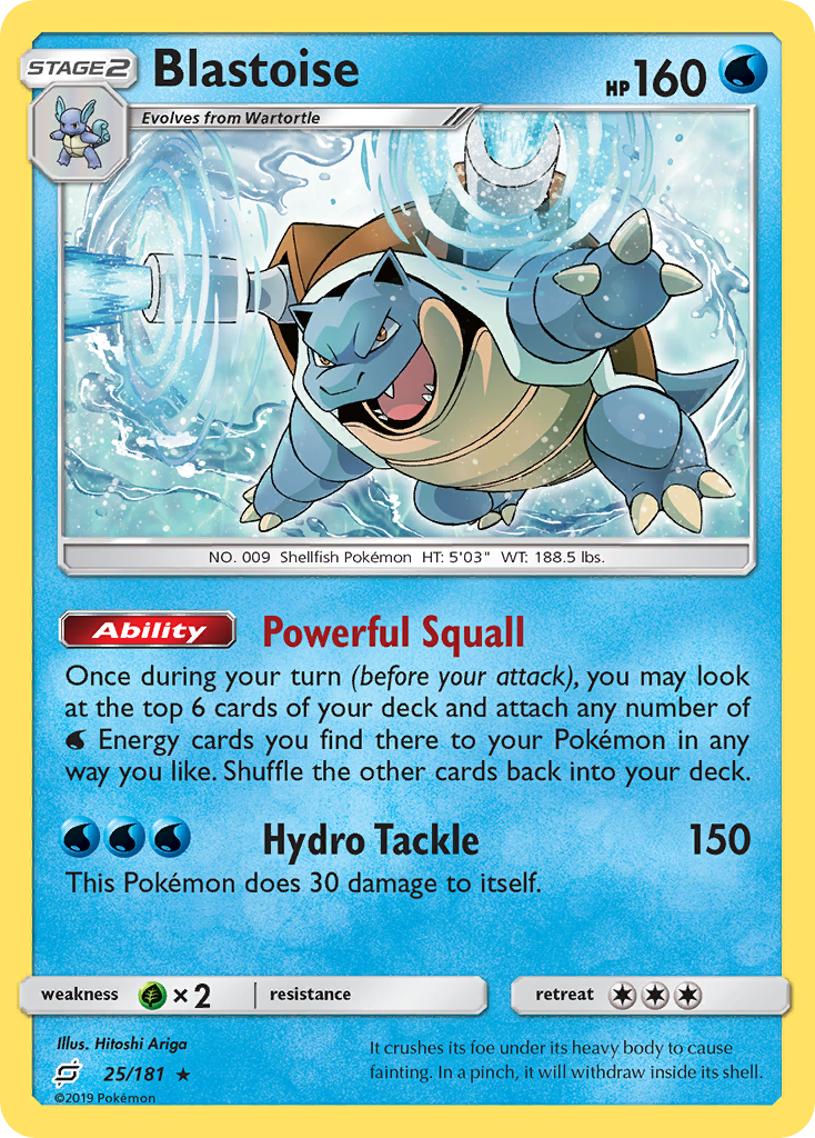 Blastoise (25/181) [Sun & Moon: Team Up] | Gear Gaming Fayetteville