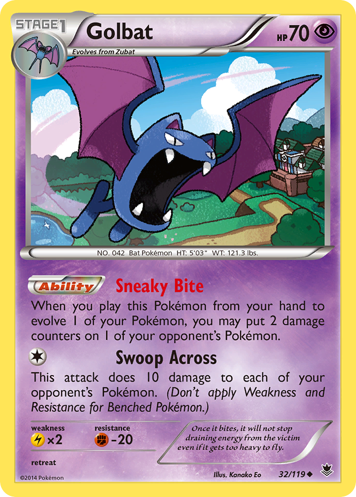 Golbat (32/119) [XY: Phantom Forces] | Gear Gaming Fayetteville