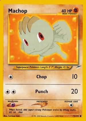 Machop (73/105) [Neo Destiny Unlimited] | Gear Gaming Fayetteville