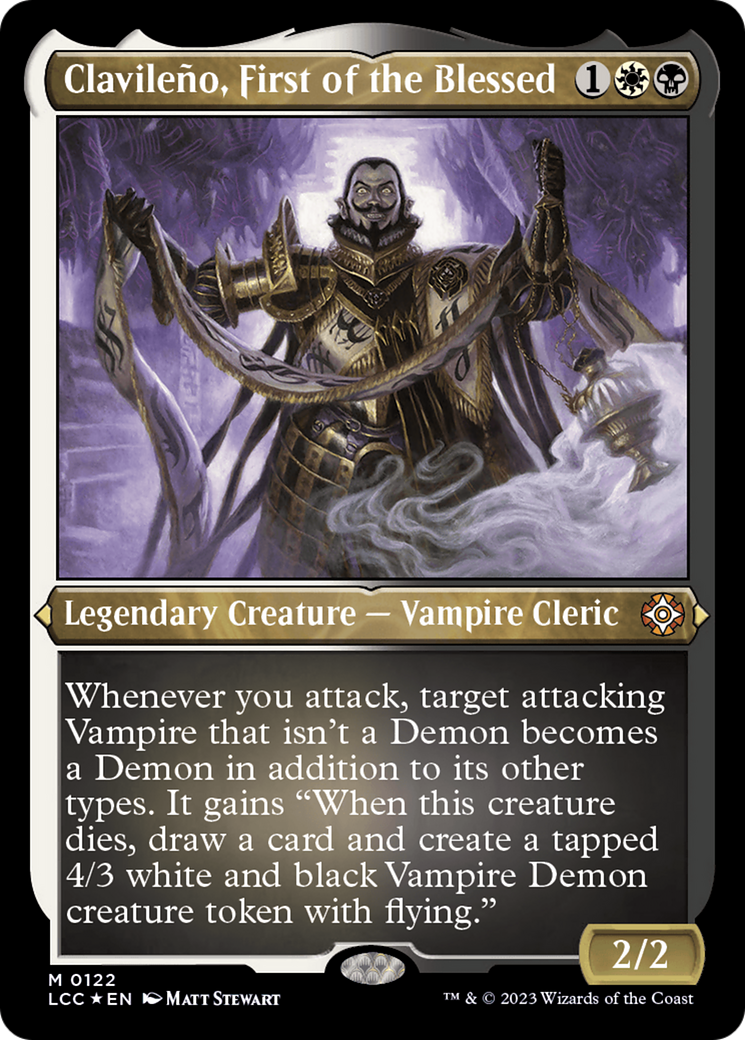 Clavileno, First of the Blessed (Display Commander) [The Lost Caverns of Ixalan Commander] | Gear Gaming Fayetteville